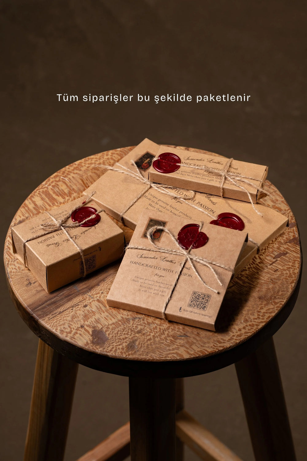 Mühürlü craft paketinde gönderilir
