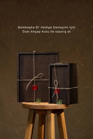 Clutchbag - Ahşap hediye kutusu (ekstra)