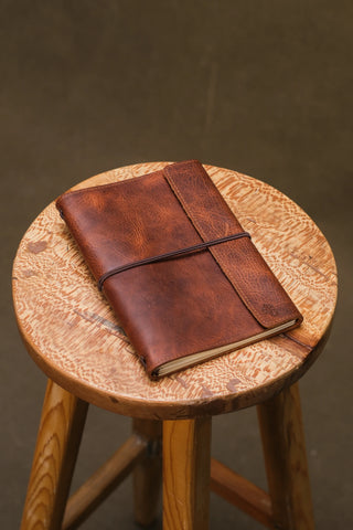 A5 Deri Journal Not Defteri