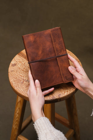 A5 Deri Journal Not Defteri