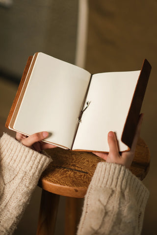 A5 Deri Journal Not Defteri