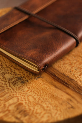 A5 Deri Journal Not Defteri