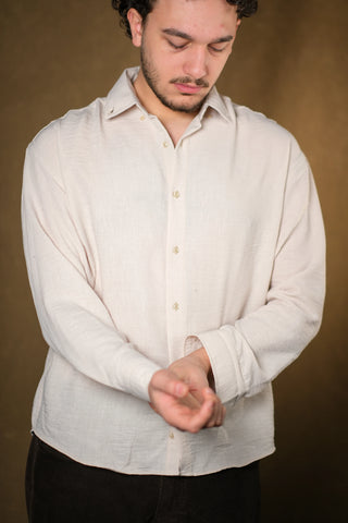 Erkek Keten Gömlek | Regular Fit