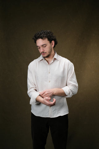 Erkek Keten Gömlek | Regular Fit