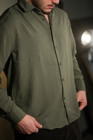 Erkek Keten Gömlek | Regular Fit