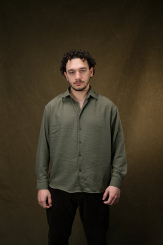 Erkek Keten Gömlek | Regular Fit