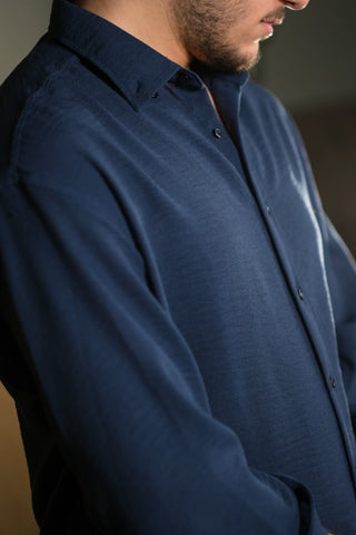 Erkek Keten Gömlek | Regular Fit