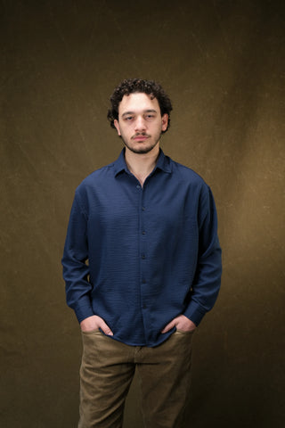 Erkek Keten Gömlek | Regular Fit