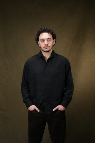 Erkek Keten Gömlek | Regular Fit