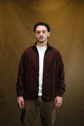 Fitilli Kadife Gömlek