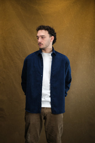 Fitilli Kadife Gömlek