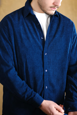 Fitilli Kadife Gömlek