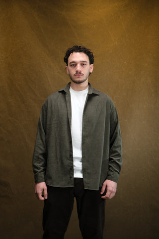 Fitilli Kadife Gömlek