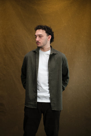 Fitilli Kadife Gömlek