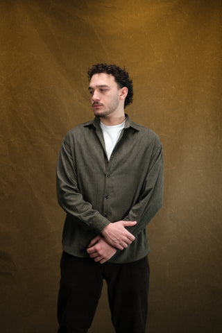 Fitilli Kadife Gömlek