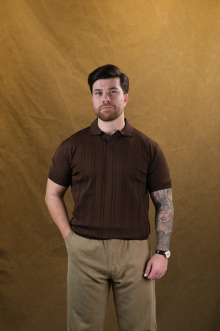 Polo Yaka Triko Erkek T-Shirt | Regular Fit