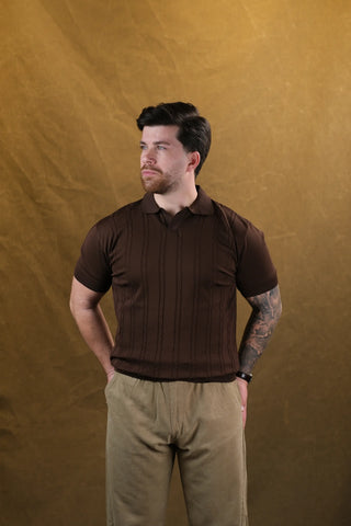Polo Yaka Triko Erkek T-Shirt | Regular Fit