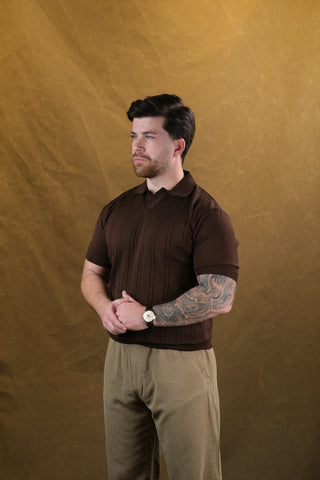 Polo Yaka Triko Erkek T-Shirt | Regular Fit