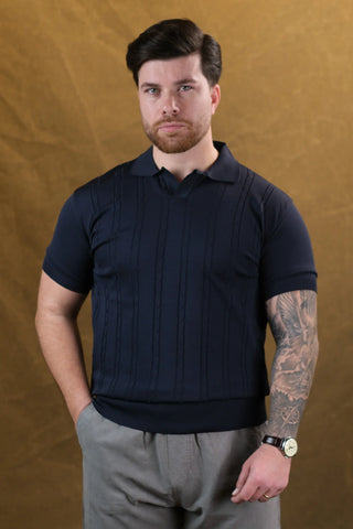 Polo Yaka Triko Erkek T-Shirt | Regular Fit