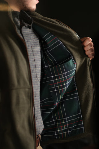 Semender İç Astarlı Dik Yaka Fermuarlı Polar Yelek