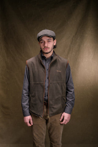 Semender İç Astarlı Dik Yaka Fermuarlı Polar Yelek