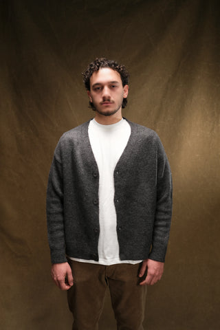 Yün Dokulu V Yaka Triko Hırka