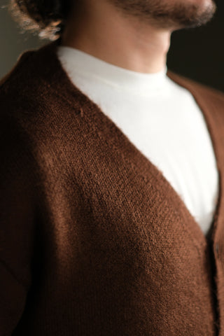 Yün Dokulu V Yaka Triko Hırka