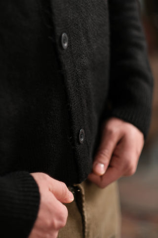 Yün Dokulu V Yaka Triko Hırka