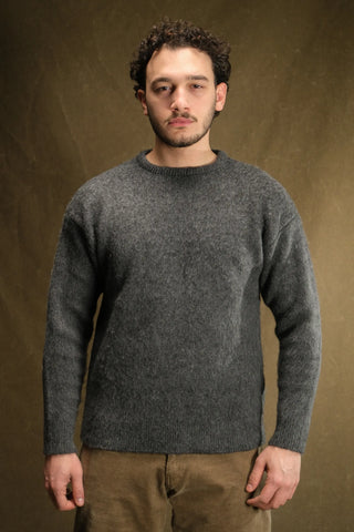 Yünlü Bisiklet Yaka Kalın Triko Kazak