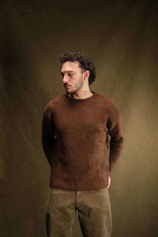 Yünlü Bisiklet Yaka Kalın Triko Kazak