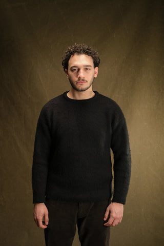 Yünlü Bisiklet Yaka Kalın Triko Kazak