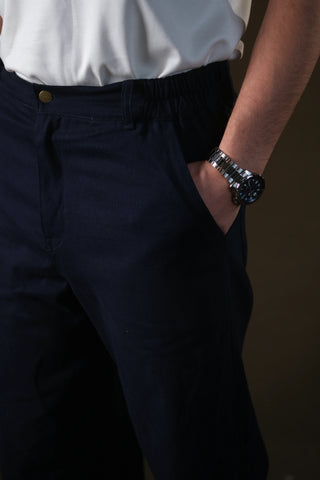 Crafter Geniş Kesim Pantolon - Lacivert