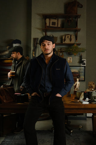 Semender İç Astarlı Dik Yaka Fermuarlı Polar Yelek