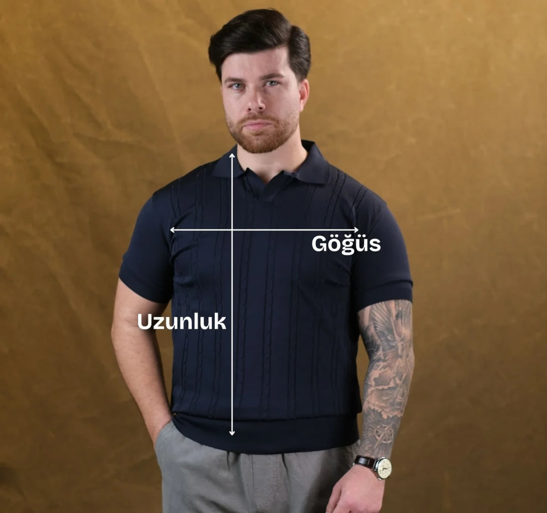 Ölçü noktaları: Göğüs (cm), Uzunluk (cm)