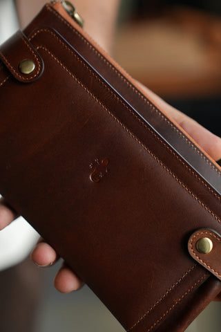 Clutchbag - Kahve