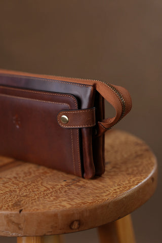 Clutchbag - Kahve