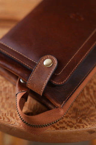 Clutchbag - Kahve