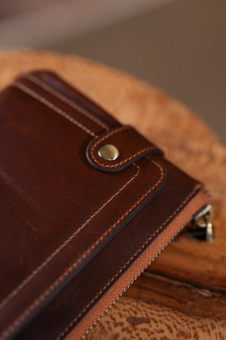 Clutchbag - Kahve
