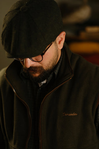 Semender İç Astarlı Dik Yaka Fermuarlı Polar Yelek