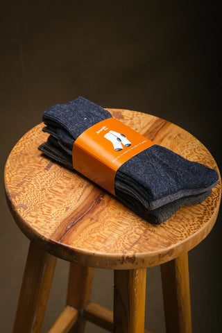 Erkek Yün Çorap (4'lü Paket)