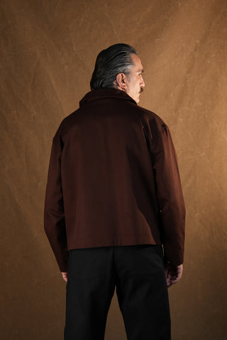 Crafter Gömlek Yaka Ceket - Kahverengi