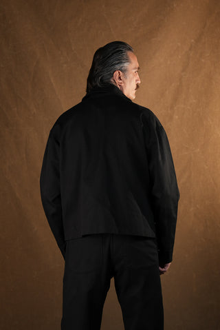 Crafter Gömlek Yaka Ceket - Siyah