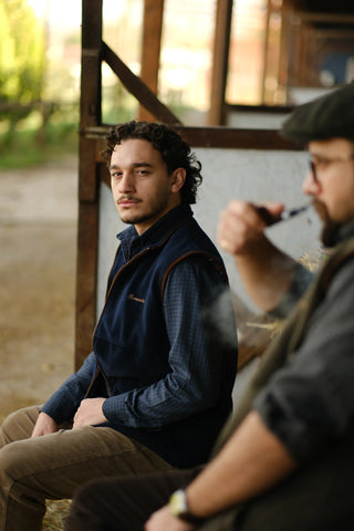 Semender İç Astarlı Dik Yaka Fermuarlı Polar Yelek