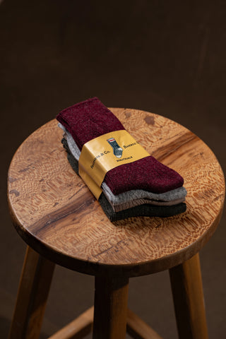 Kadın Yün Çorap (4'lü Paket)