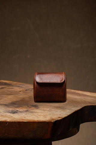 Tekli Deri Saat Kutusu