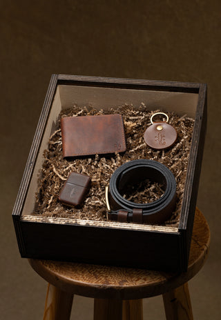 Kemer Cüzdan Çakmak Anahtarlık Hediye Seti