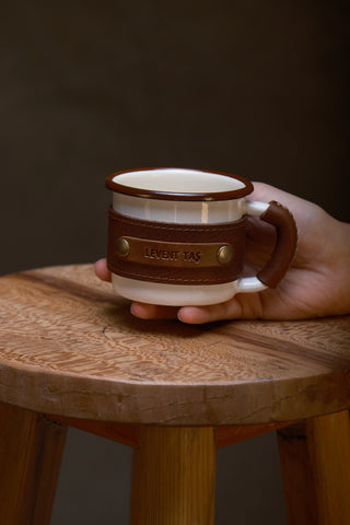 Derilenmiş Emaye Kupa Bardak