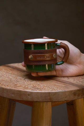 Derilenmiş Emaye Kupa Bardak