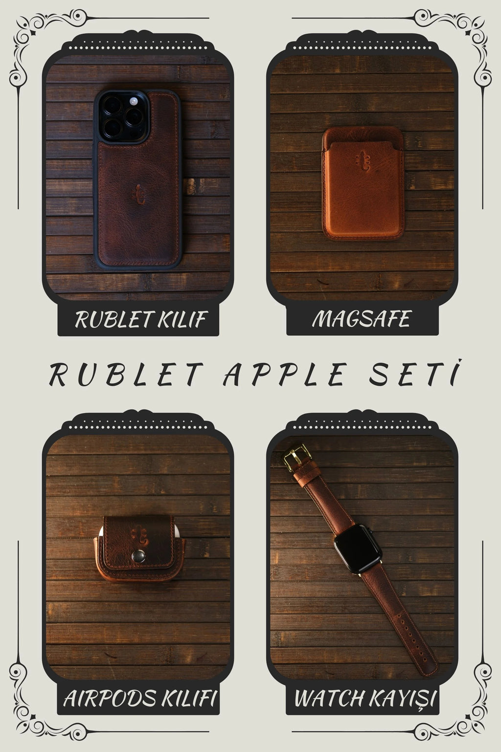 Rublet Apple Seti – Semender Leather