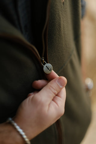 Semender İç Astarlı Dik Yaka Fermuarlı Polar Yelek